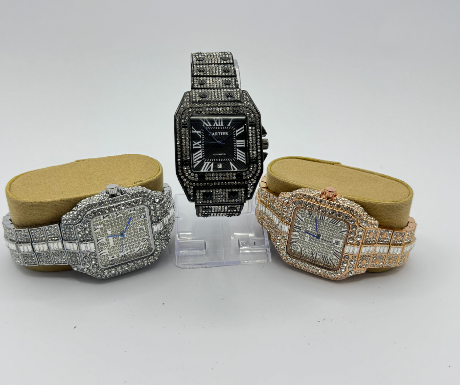 Crystal Diamond Watch