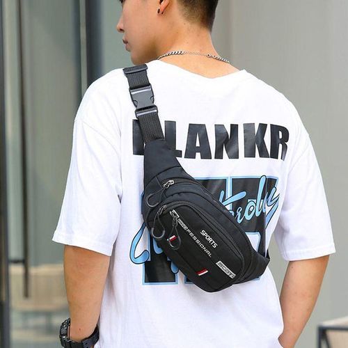 Waist Bag For Men Mobile Phone Sports Bag Women Waterproof Running Wallet Business Wallet Large Capacity Chest Bag