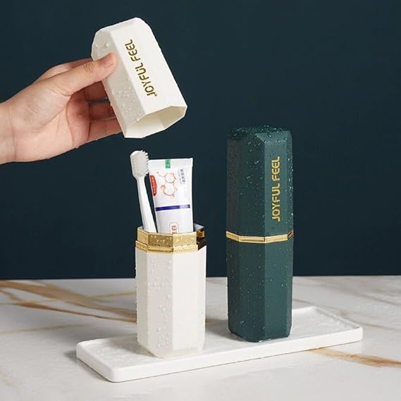 Portable Travel Toothpaste Toothbrush Storage Box