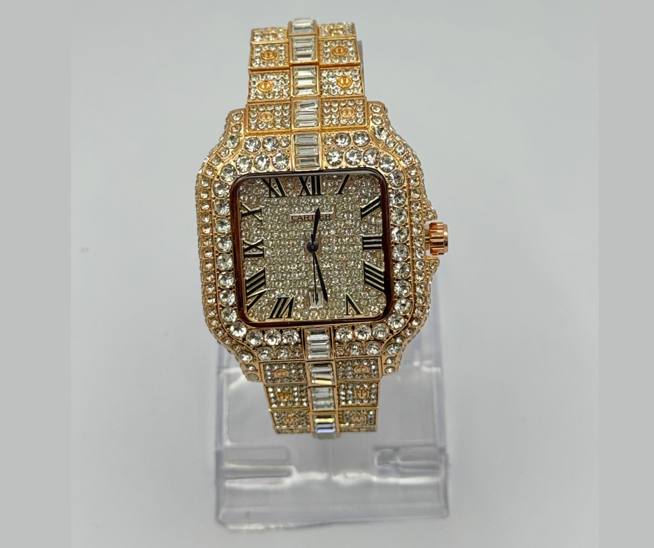 Crystal Diamond Watch