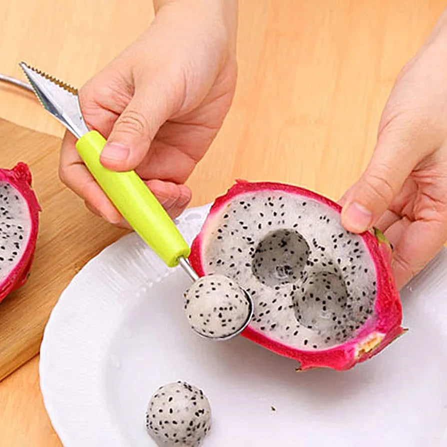 2in1 Craving Tools Scoop With Fruit Craving Knife