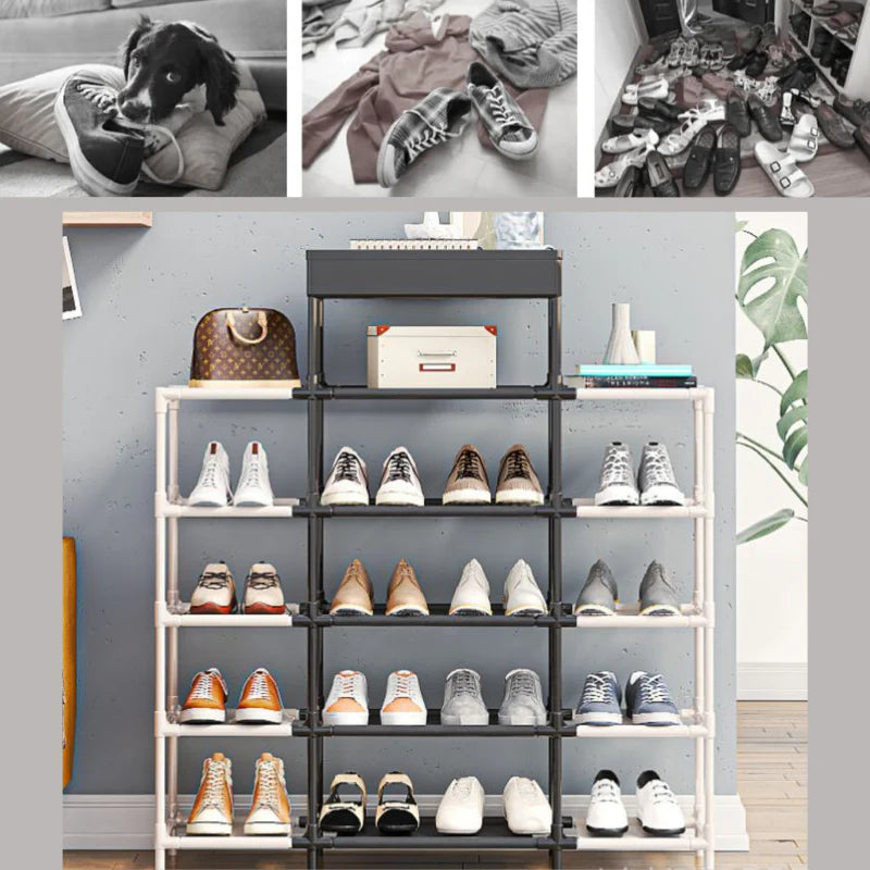 5 Tier Metal Shoe Rack