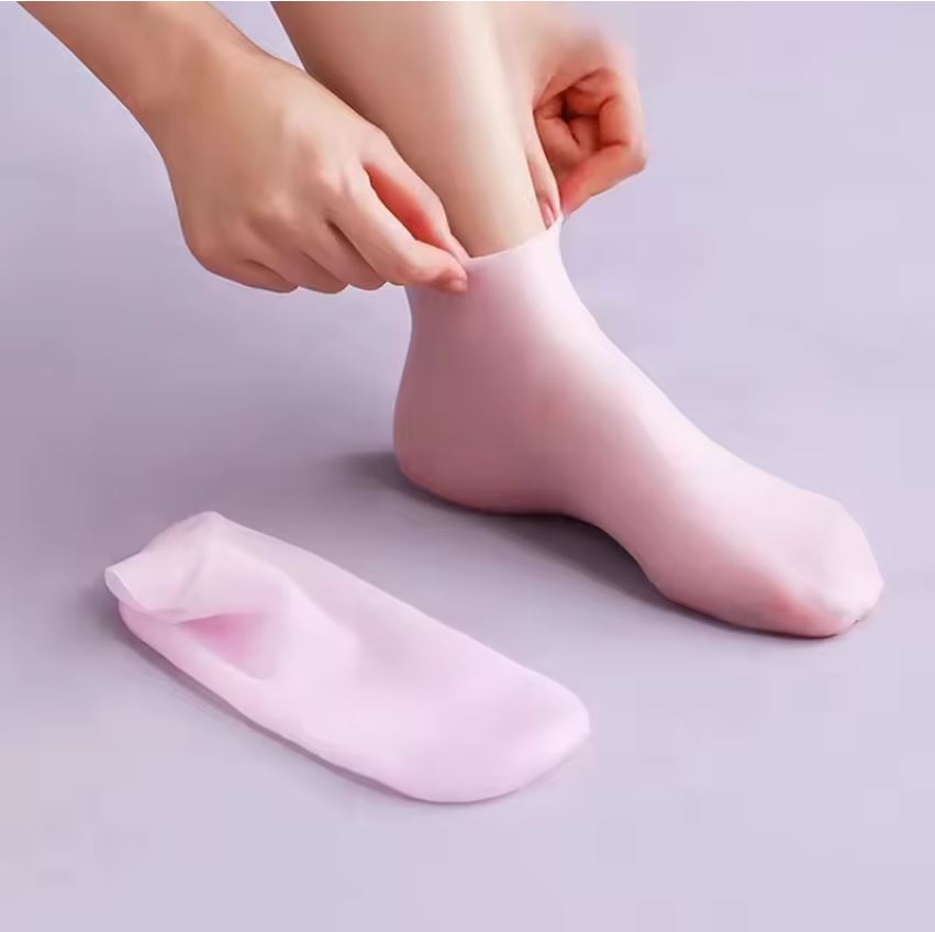 Silicone Socks Aloe Gel Heel Socks Anti Slip