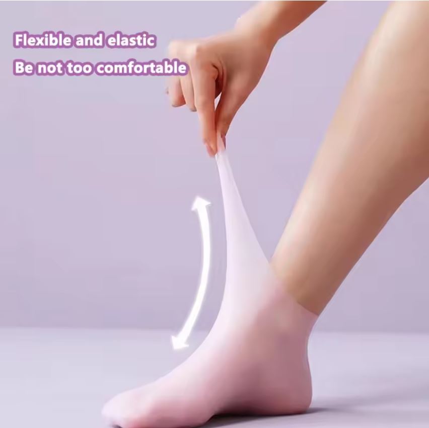 Silicone Socks Aloe Gel Heel Socks Anti Slip