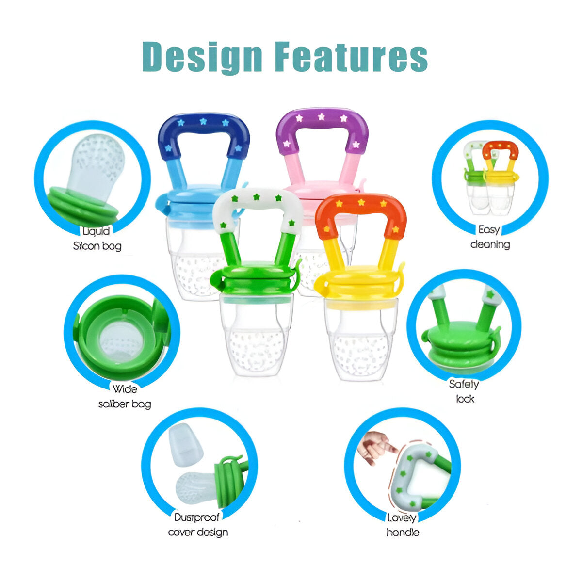 Fruit Pacifier Silicon For Baby