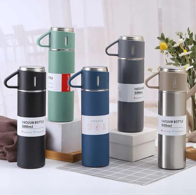 3in1 Hot Cool Vacuum Flask Set 500ml